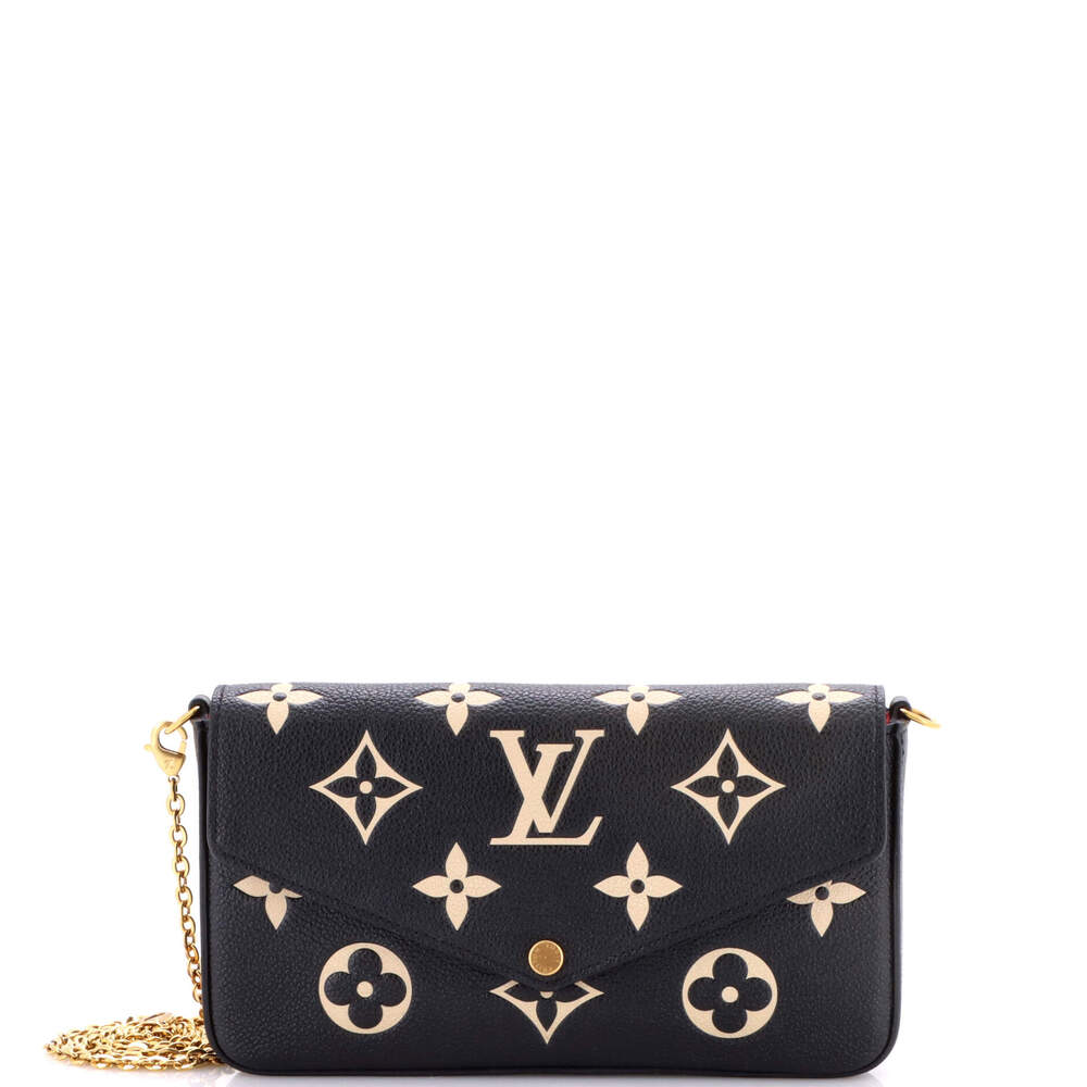 Louis Vuitton Felicie Pochette Bicolor #239025L21B